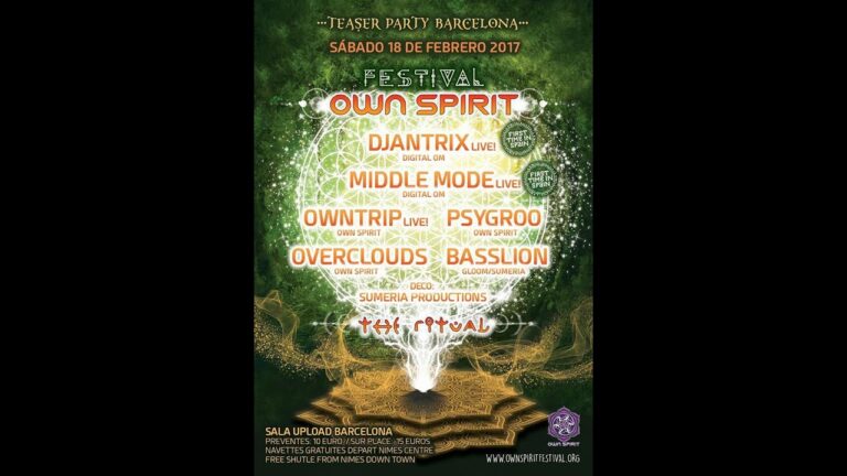 18 02 2017 Own Spirit PreParty UPLOAD   Overclouds Dj set